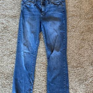 Calvin Klein Women's Straight Leg Blue Jeans